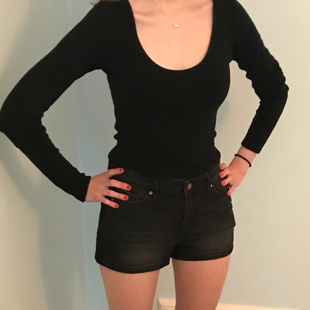 Brandy Melville black long sleeve